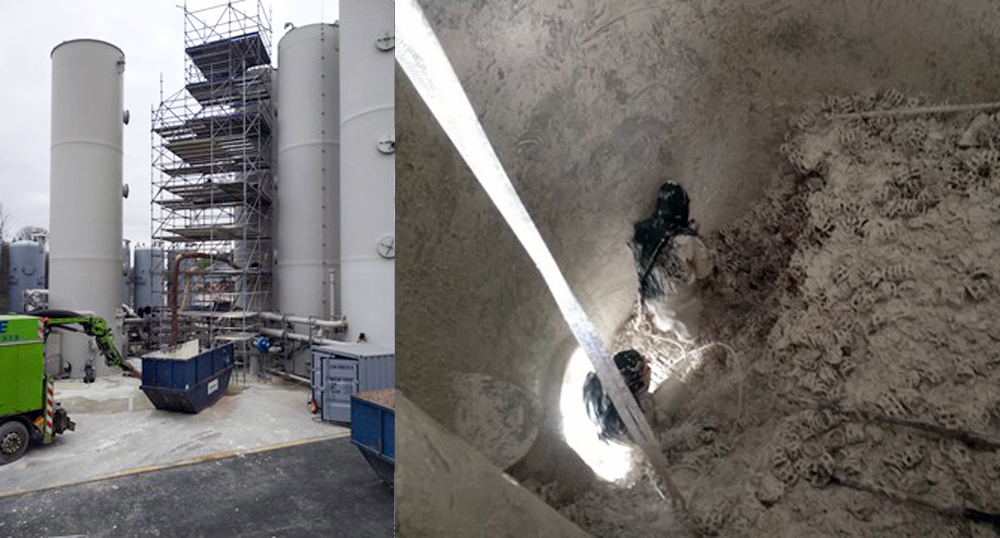Travaux de maintenance industrielle sur installations de traitement de biogaz en Ile-de-France